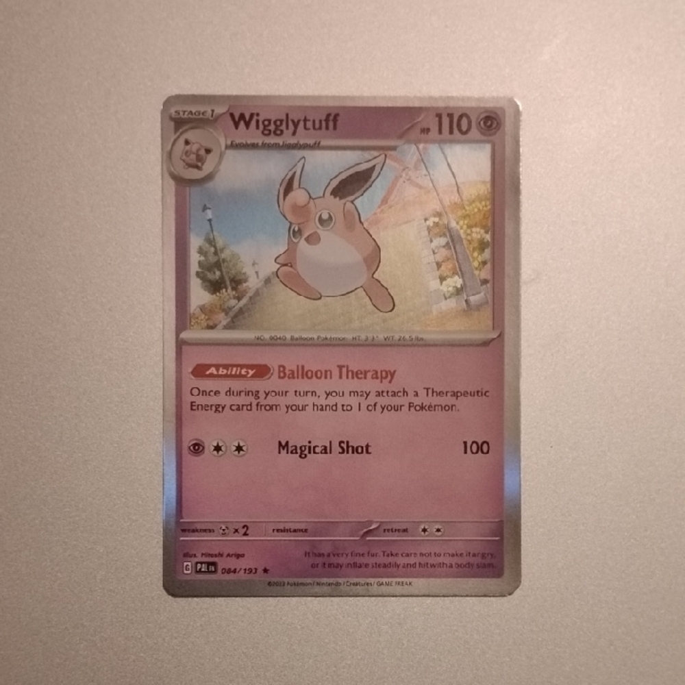 Wigglytuff Pokémon Card